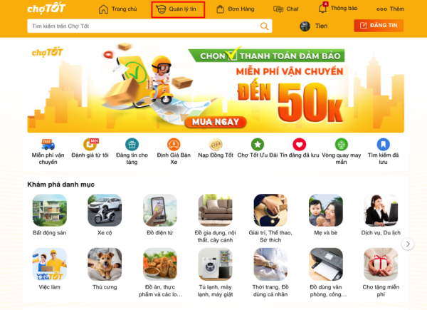 những trang mua bán online uy tín